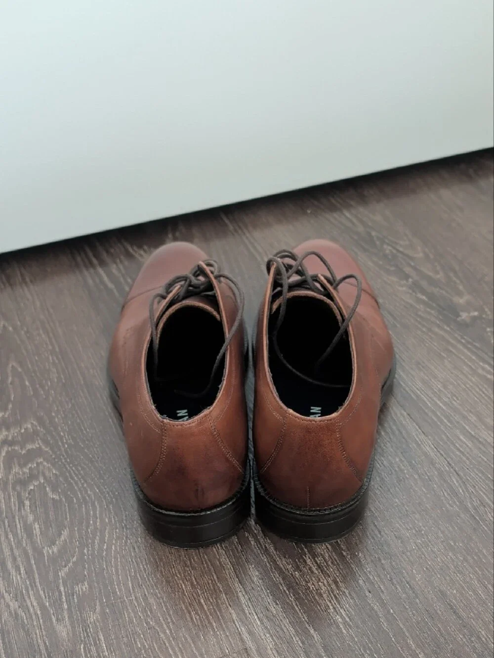 Cole Haan Brown Cap-Toe Derby Dress Shoes